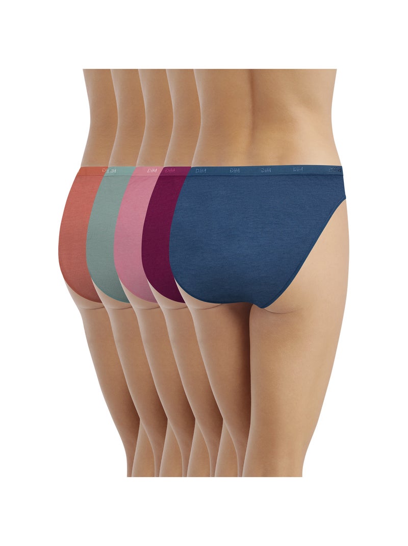 Lot de 3 Slips Les Pockets Coton Rose clair - Kiabi