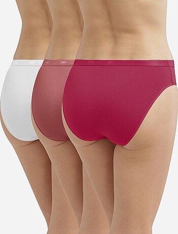 Lot de 3 Slips Les Pockets Coton