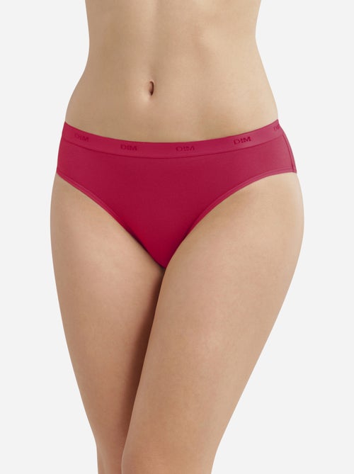 Lot de 3 Slips Les Pockets Coton - Kiabi