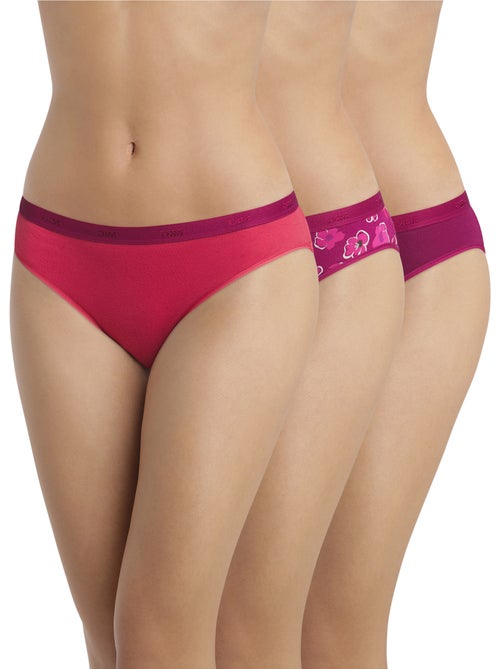 Lot de 3 Slips Les Pockets Coton - Kiabi