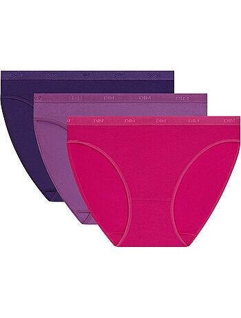 Lot de 3 Slips Coton Les Pockets Coton