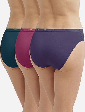 Lot de 3 Slips Les Pockets Coton