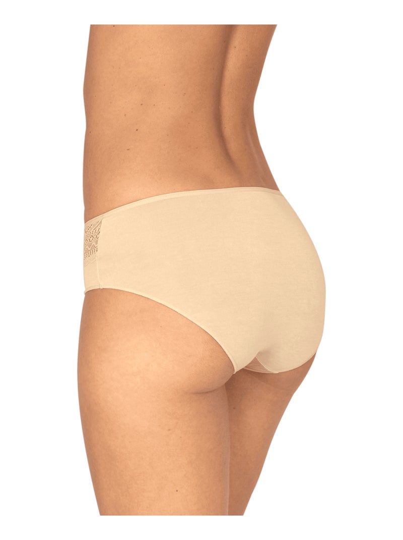 Lot de 3 slips LES TRIOS Beige - Kiabi