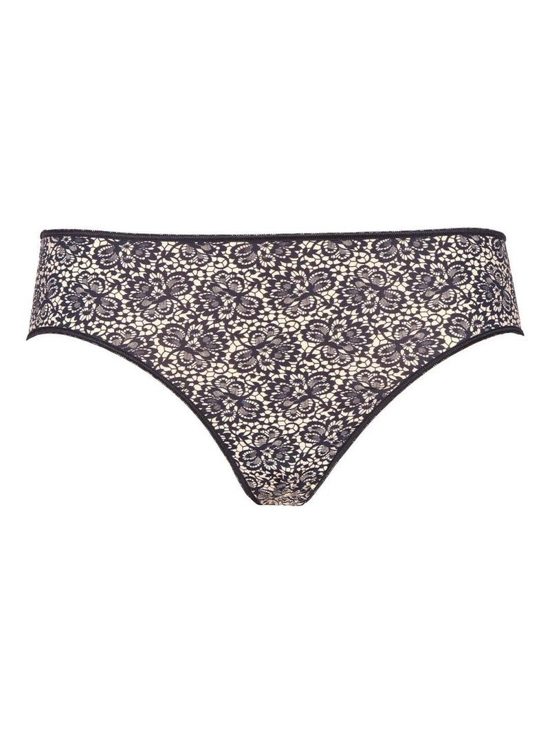 Lot de 3 slips LES TRIOS Beige/Noir - Kiabi