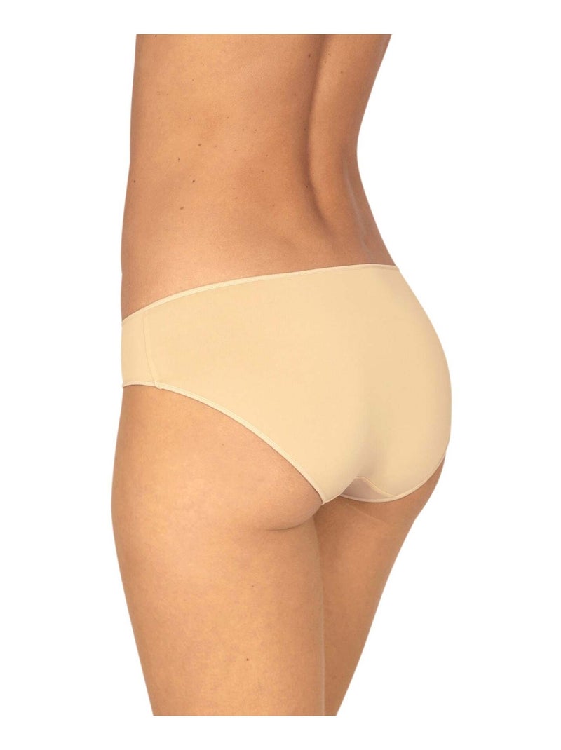 Lot de 3 slips LES TRIOS Beige/Noir - Kiabi