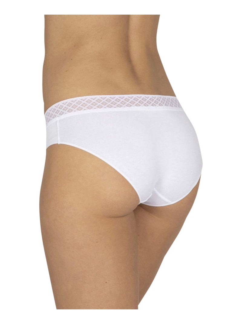 Lot de 3 slips LES TRIOS Blanc - Kiabi