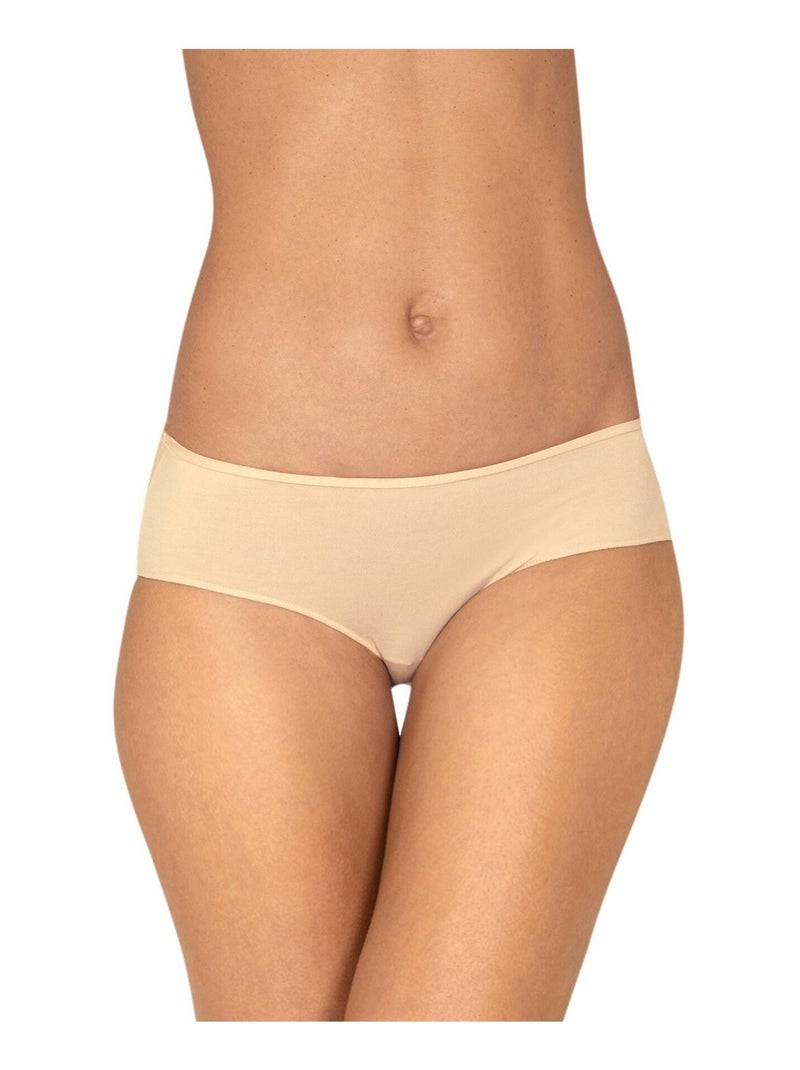 Lot de 3 slips LES TRIOS Noir Beige Blanc - Kiabi