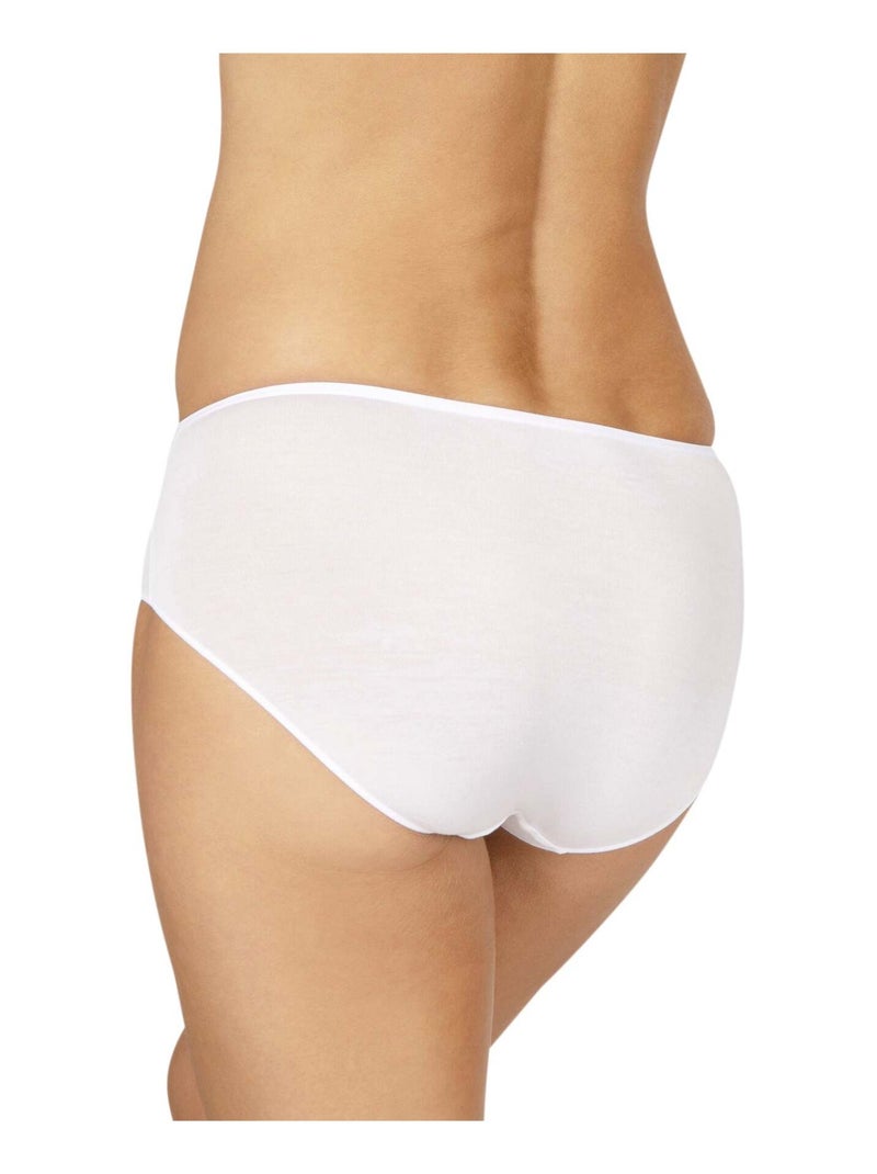 Lot de 3 slips LES TRIOS Noir Beige Blanc - Kiabi