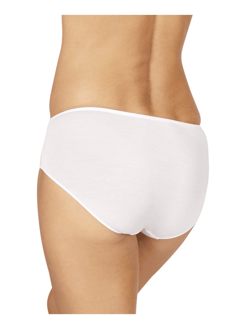 Lot de 3 slips LES TRIOS Noir Beige Blanc - Kiabi
