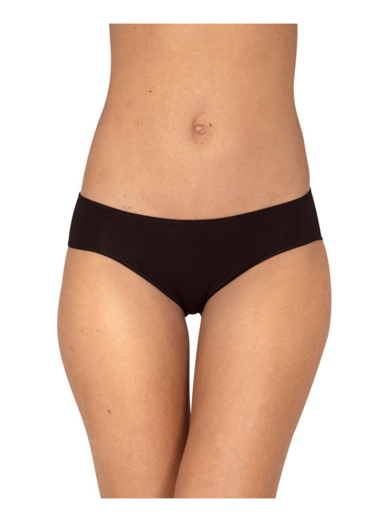 Lot de 3 slips LES TRIOS Noir Beige Blanc - Kiabi
