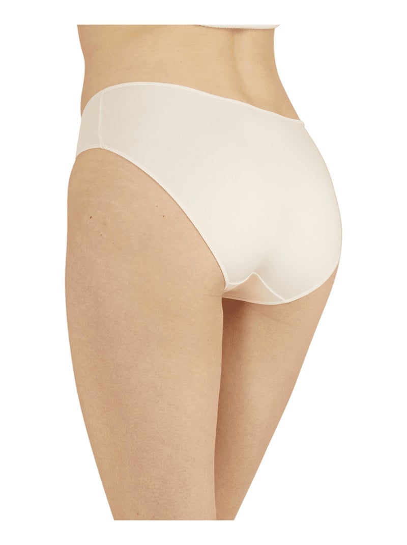 Lot de 3 slips LES TRIOS Noir Jaune Blanc - Kiabi