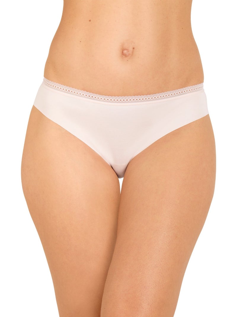 Lot de 3 slips LES TRIOS Noir Rouge Blanc - Kiabi
