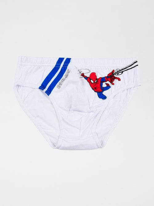 Lot de 3 slips 'Marvel' Spiderman' en coton - Kiabi