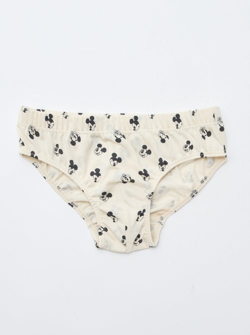 Lot de 3 slips 'Mickey' en coton - Kiabi