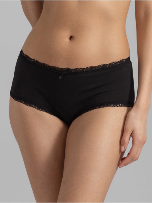 Lot de 3 slips midi essentiels en coton Dorina - Kiabi