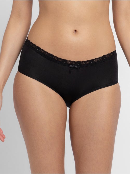 Lot de 3 slips midi essentiels en microfibre Dorina - Kiabi