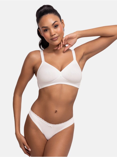 Lot de 3 slips naomi Dorina - Kiabi Lot de 3 slips naomi Dorina - Kiabi