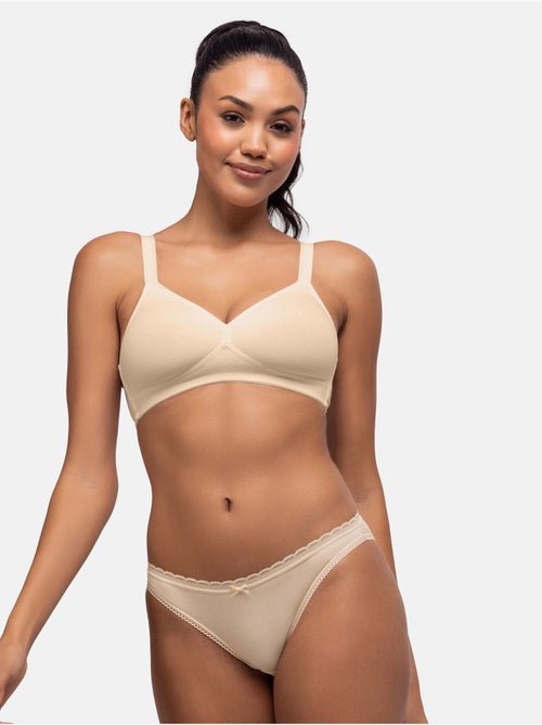 Lot de 3 slips naomi Dorina - Kiabi Lot de 3 slips naomi Dorina - Kiabi