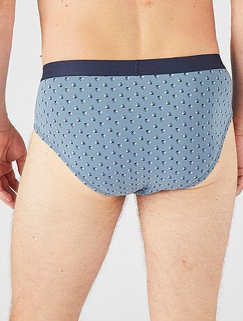 Lot de 3 slips ouverts maille jersey - damart