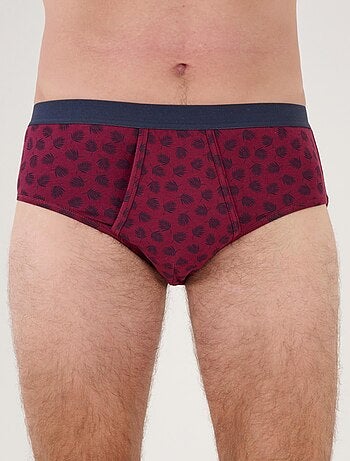 Lot de 3 slips ouverts maille jersey - Damart