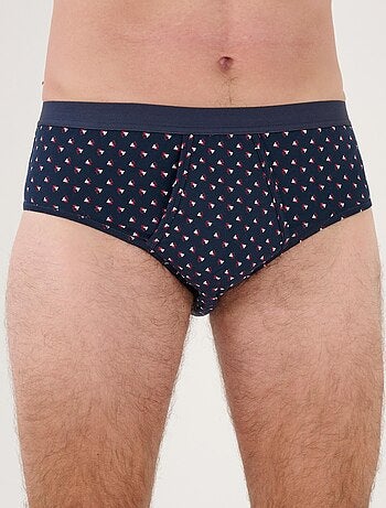 Lot de 3 slips ouverts maille jersey - Damart