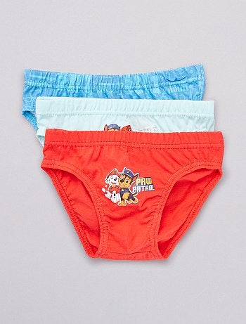 Lot de 3 slips 'Pat patrouille'