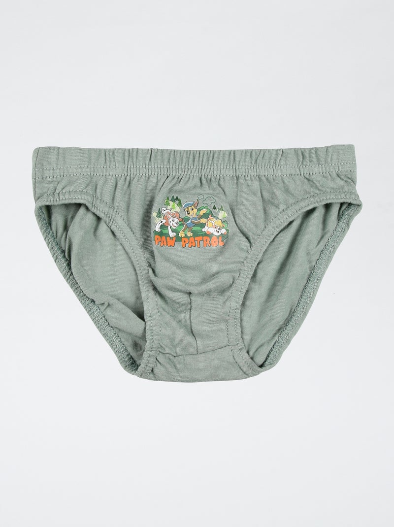 Lot de 3 slips 'Pat patrouille' en coton Bleu - Kiabi