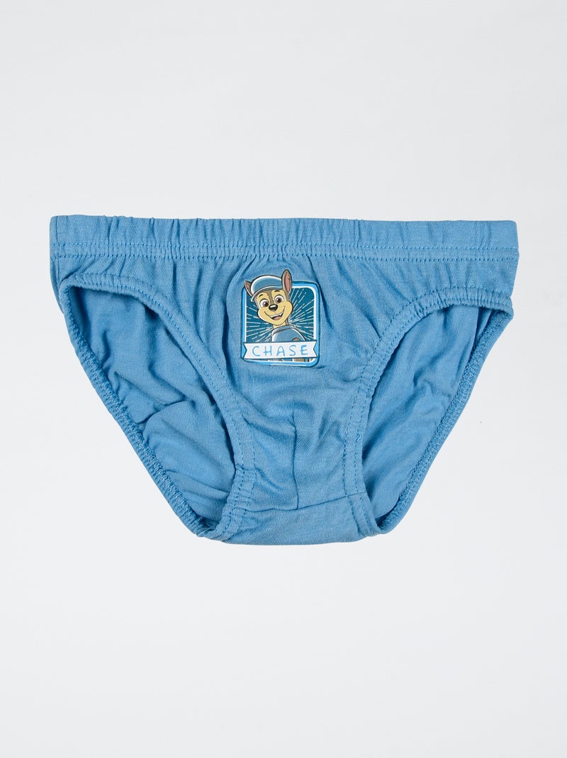 Lot de 3 slips 'Pat patrouille' en coton Bleu - Kiabi