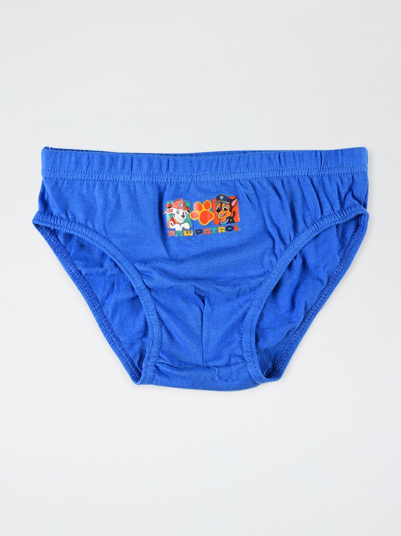 Lot de 3 slips 'Pat'patrouille' BLEU - Kiabi