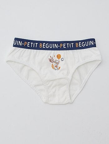 Lot de 3 slips 'Petit Béguin'