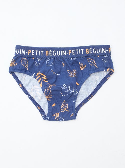 Lot de 3 slips 'Petit Béguin' - Kiabi