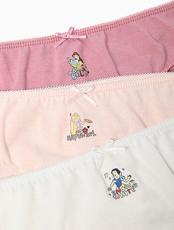 Lot de 3 slips « Princesses Disney » MO Fashion
