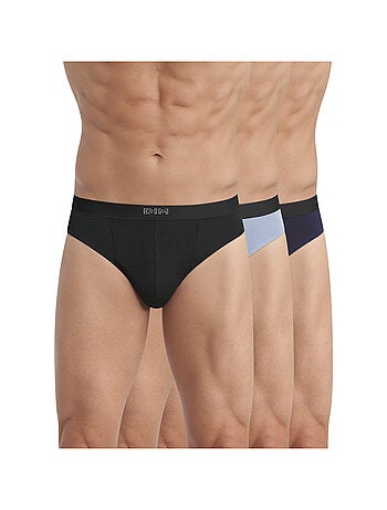 Lot de 3 slips pur confort