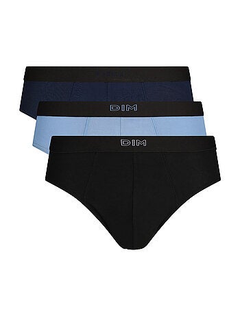 Lot de 3 slips pur confort