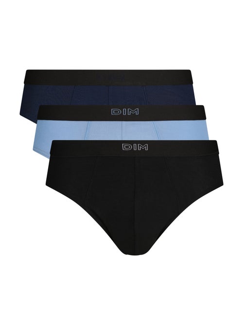 Lot de 3 slips Pur Confort - Kiabi