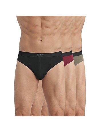 Lot de 3 slips Pur Confort