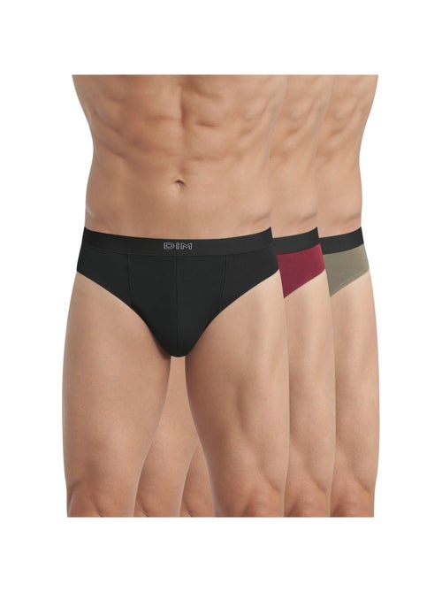 Lot de 3 slips Pur Confort - Kiabi