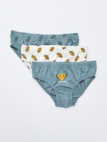 Lot de 3 slips 'Mickey' en coton