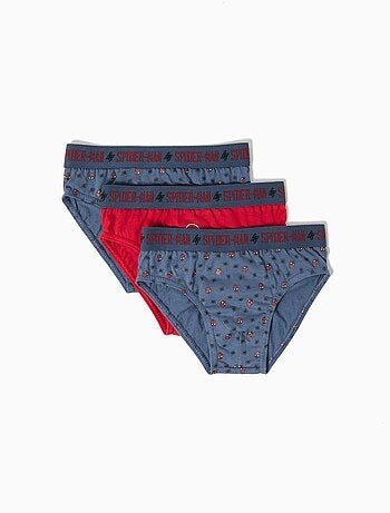 Lot de 3 slips « Spider-Man » MO Fashion