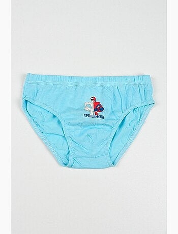 Lot de 3 slips spiderman| licence officielle