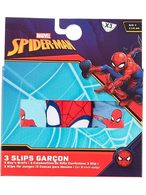 Lot de 3 slips spiderman| licence officielle - Kiabi Lot de 3 slips spiderman| licence officielle - Kiabi