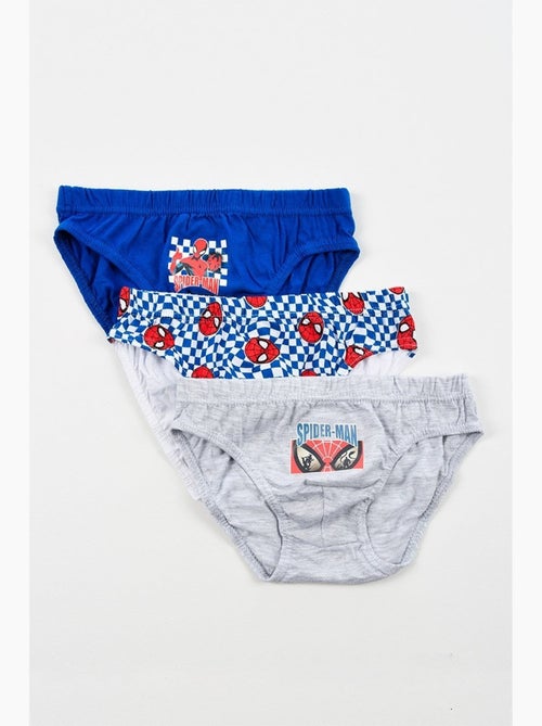 Lot de 3 slips spiderman| licence officielle - Kiabi Lot de 3 slips spiderman| licence officielle - Kiabi