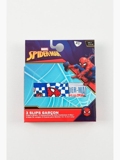 Lot de 3 slips spiderman| licence officielle - Kiabi Lot de 3 slips spiderman| licence officielle - Kiabi