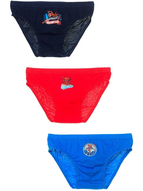 Lot de 3 slips spiderman| licence officielle - Kiabi Lot de 3 slips spiderman| licence officielle - Kiabi