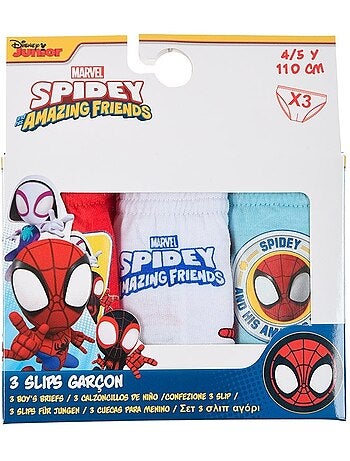 Lot de 3 slips spidey| licence officielle