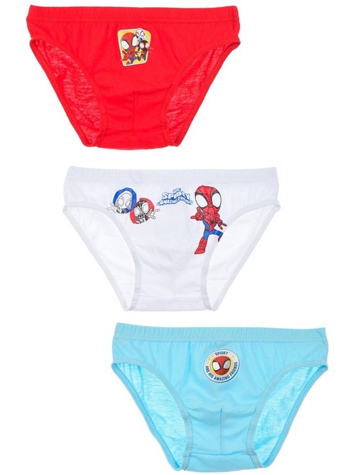 Lot de 3 slips spidey| licence officielle - Kiabi Lot de 3 slips spidey| licence officielle - Kiabi
