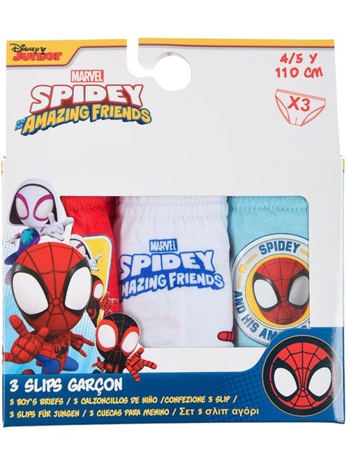 Lot de 3 slips spidey| licence officielle - Kiabi Lot de 3 slips spidey| licence officielle - Kiabi