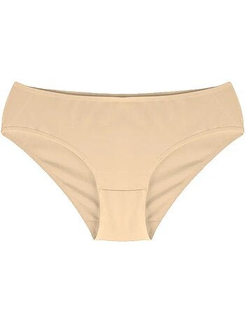 Lot de 3 slips taille basse en jersey de coton penti