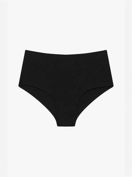Lot de 3 slips taille haute penti - Kiabi