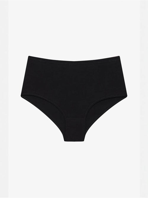 Lot de 3 slips taille haute penti - Kiabi